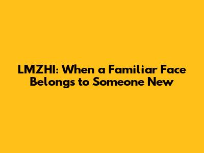 LMZHI: When a Familiar Face Belongs to Someone New